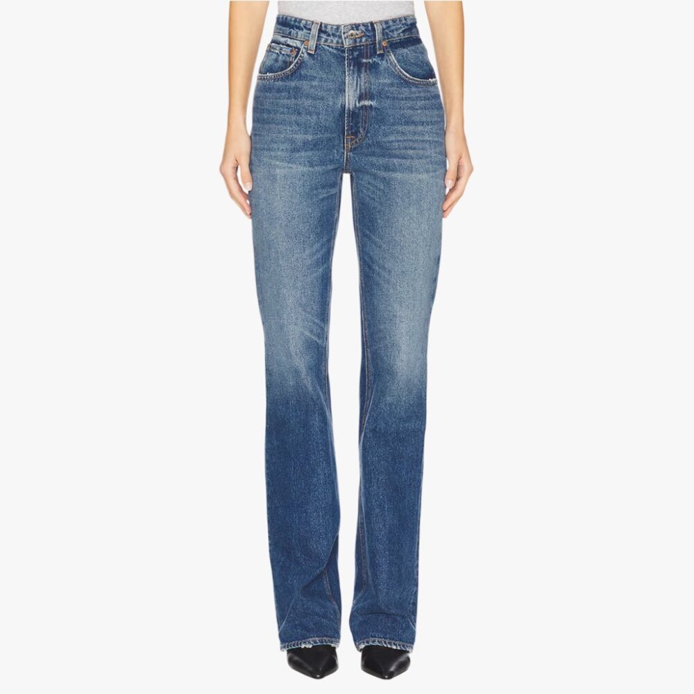 GRLFRND | "MELANIE HIGH RISE BOOT CUT" IN "LOS FELIZ"